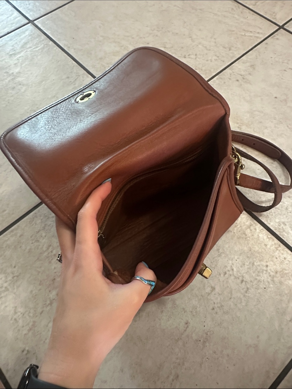 Vintage Coach Court Bag 9870 - Picture 9 of 12